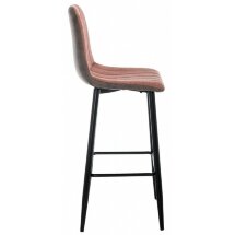 Барный стул Marvin terracotta / brown