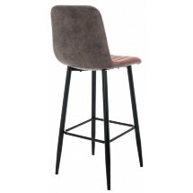 Барный стул Marvin terracotta / brown