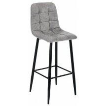 Барный стул Chio black / grey