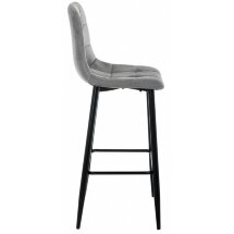 Барный стул Chio black / grey