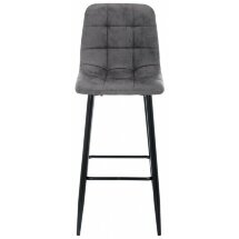 Барный стул Chio dark black / grey