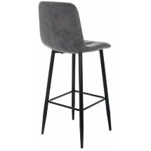 Барный стул Chio dark black / grey