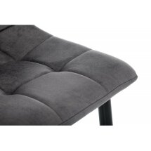 Барный стул Chio dark black / grey