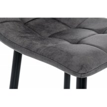 Барный стул Chio dark black / grey