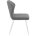 Стул DikLine 239PRO B22 GREY, ножки белые 